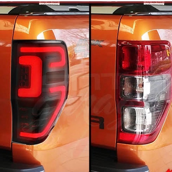 Ford Ranger  Kırmızı Animasyonlu Led Stop Takımı